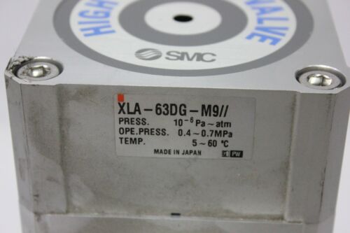 SMC XLA-63DG-M9 High Vacuum Angle Valve