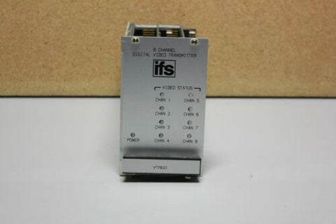IFS VT7820-r3 8-channel Digital Video Transmitter