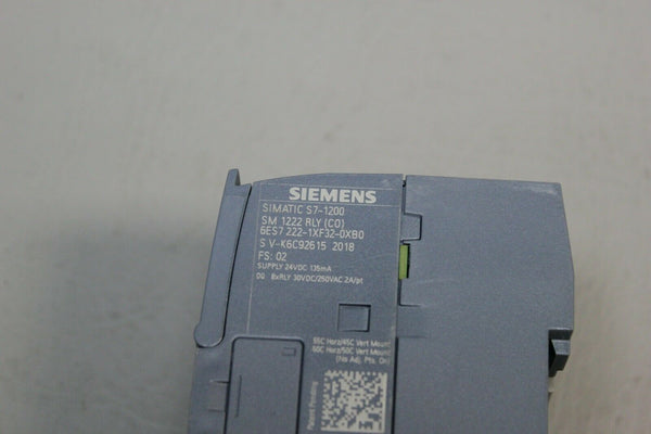 SIEMENS S7-1200 DIGITAL OUTPUT PLC MODULE 6ES7222-1XF32-0XB0