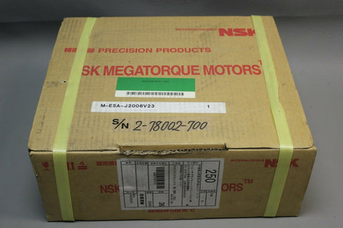 NEW NSK MEGATORQUE MOTOR DRIVE M-ESA-J2006V23 FACTORY SEALED