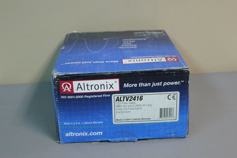 Altronix CCTV Camera Power Supply ALTV2416 24VAC 28VAC