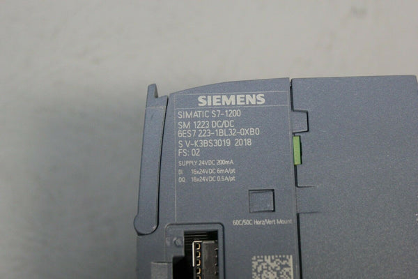SIEMENS S7-1200 DIGITAL I/O  PLC MODULE 6ES7 223-1BL32-0XB0