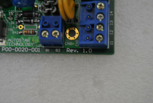 AUTOSTAR ROBO CARD IDENTITY READER BOARD P00-D020-001 REV. 1.0 (S9-2-16B)