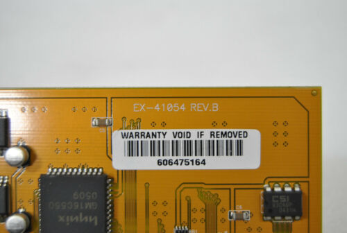 EXSYS SERIAL RS-232 PCI CARD 4 PORT EX-41054 (S9-1-2a)