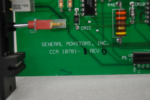 General Monitors / Msa O2 Monitor Gas Trip Amplifier Module Ta722